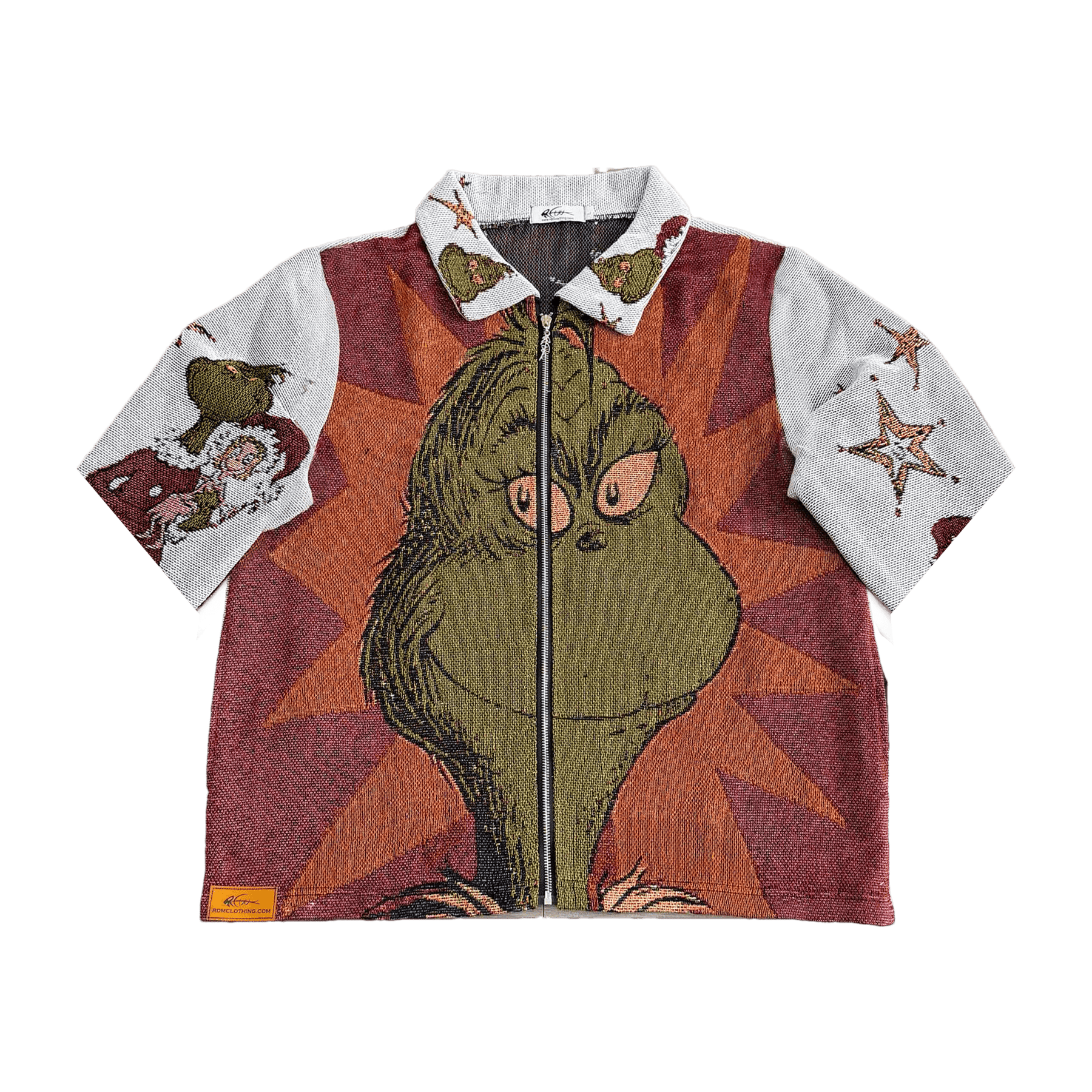 RDMCLOTHINGART tapestry hoodie GRINCH TAPESTRY TEE-98360