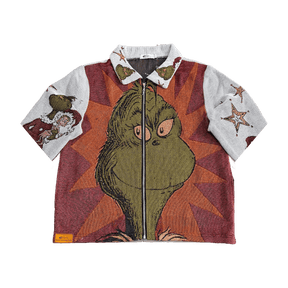 RDMCLOTHINGART tapestry hoodie GRINCH TAPESTRY TEE-98360