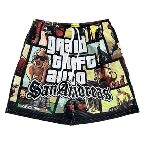 GTA MESH SHORTS-8689 - RDMCLOTHINGART