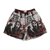 RDMCLOTHINGART tapestry hoodie HALLOWEEN TAPESTRY SHORTS