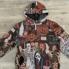 RDMCLOTHINGART tapestry hoodie HALLOWEEN V2 TAPESTRY HOODIE