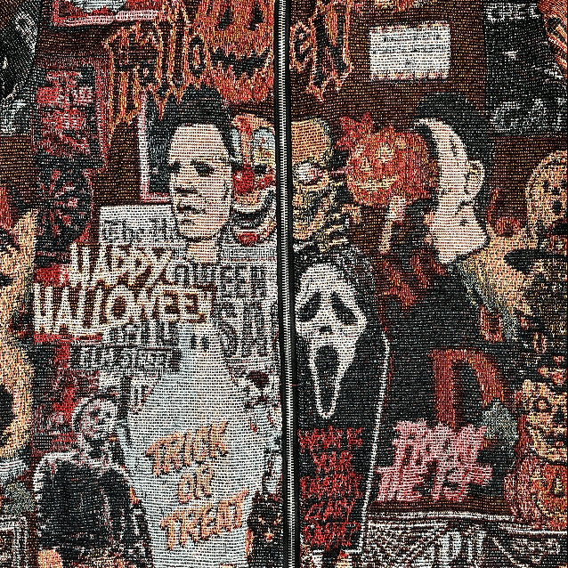 RDMCLOTHINGART tapestry hoodie HALLOWEEN V2 TAPESTRY TEE-88218