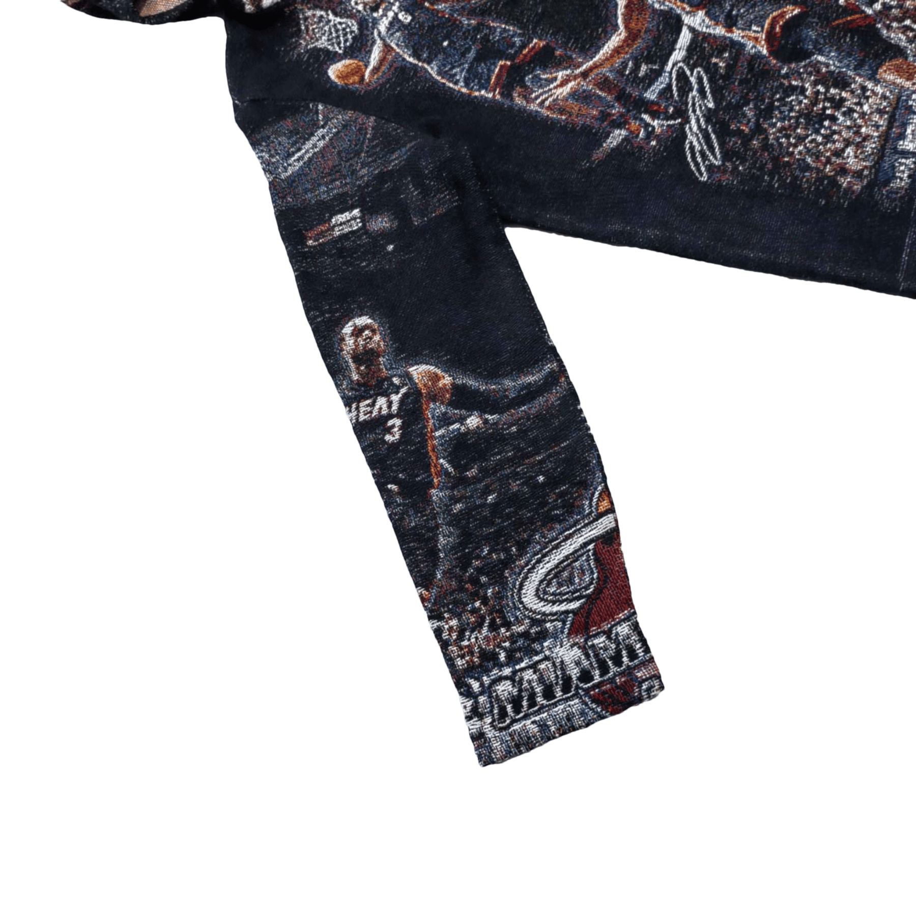 RDMCLOTHINGART tapestry hoodie Heats Legendary Tapestry