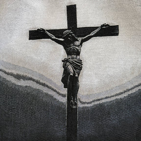 RDMCLOTHINGART tapestry hoodie JESUS V2 TAPESTRY HOODIE