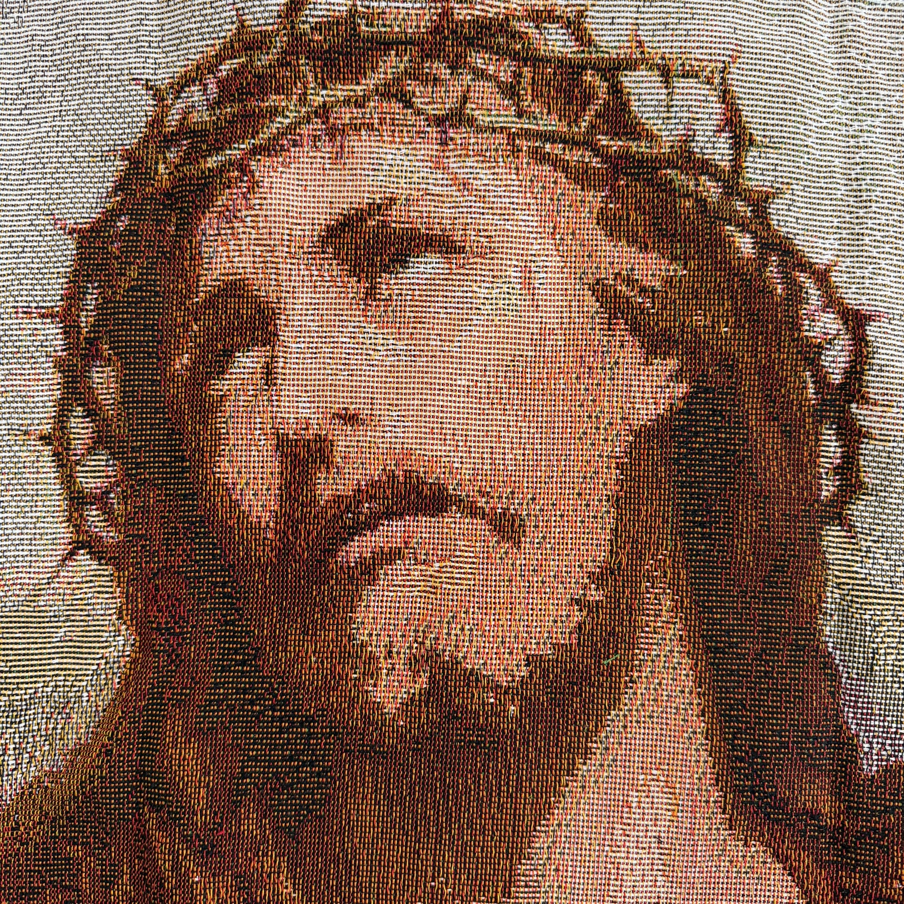 RDMCLOTHINGART tapestry hoodie JESUS V2 TAPESTRY TEE-98392