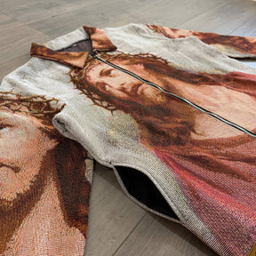RDMCLOTHINGART tapestry hoodie JESUS V2 TAPESTRY TEE-98392