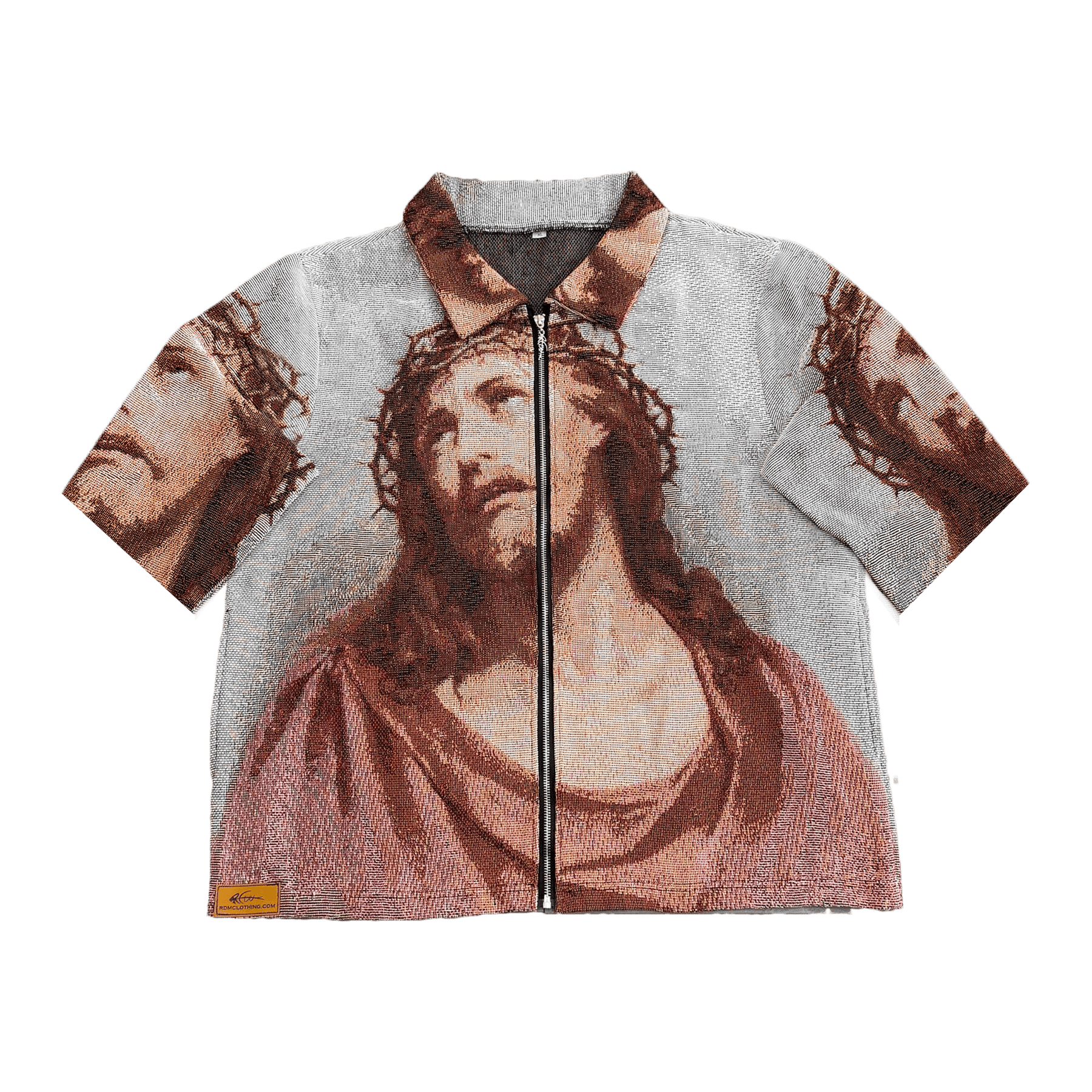 RDMCLOTHINGART tapestry hoodie JESUS V2 TAPESTRY TEE-98392