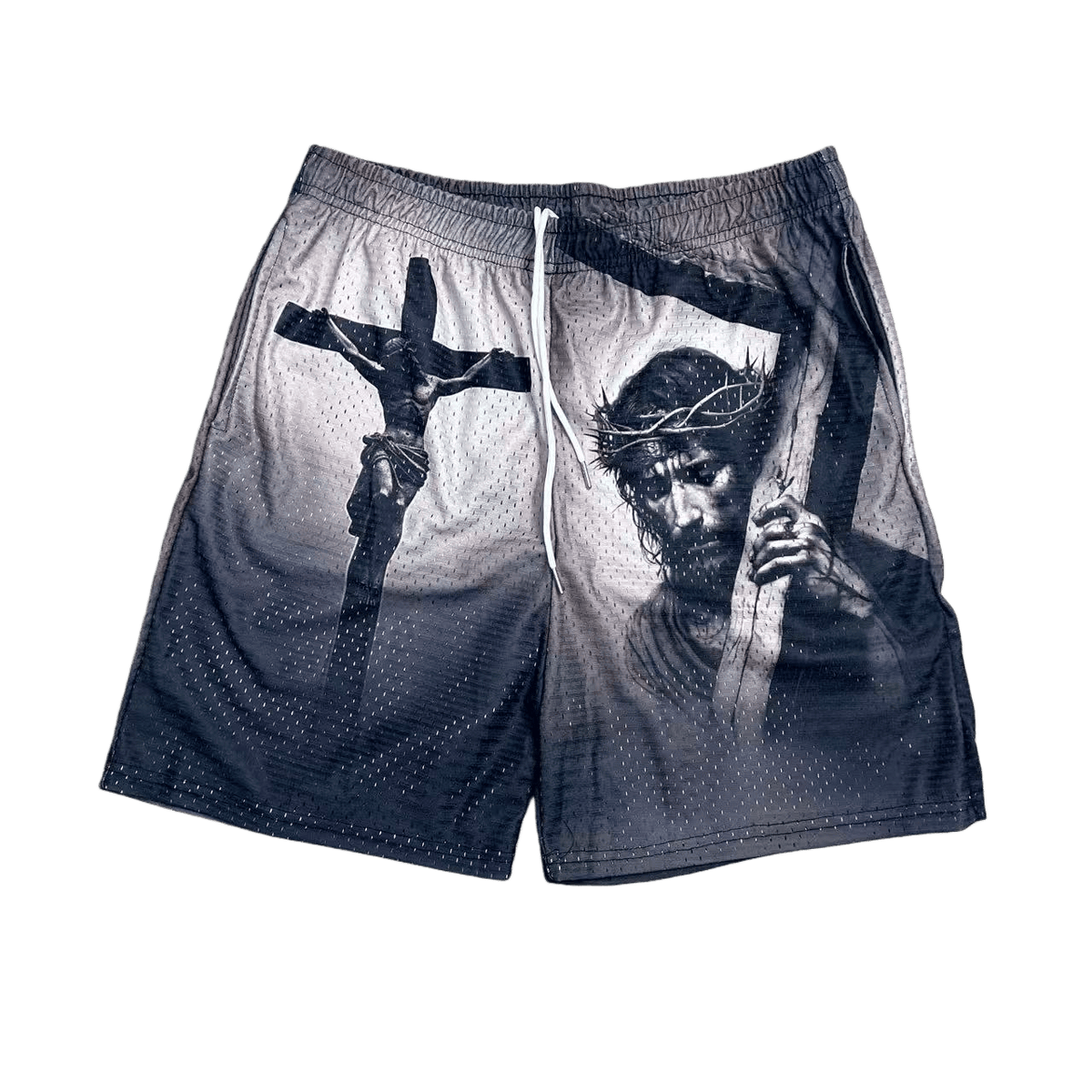 RDMCLOTHINGART tapestry hoodie JESUS V3-8752