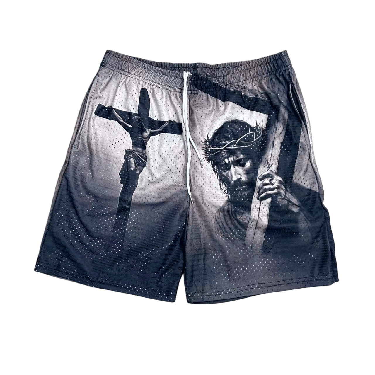 RDMCLOTHINGART tapestry hoodie JESUS V3-8752