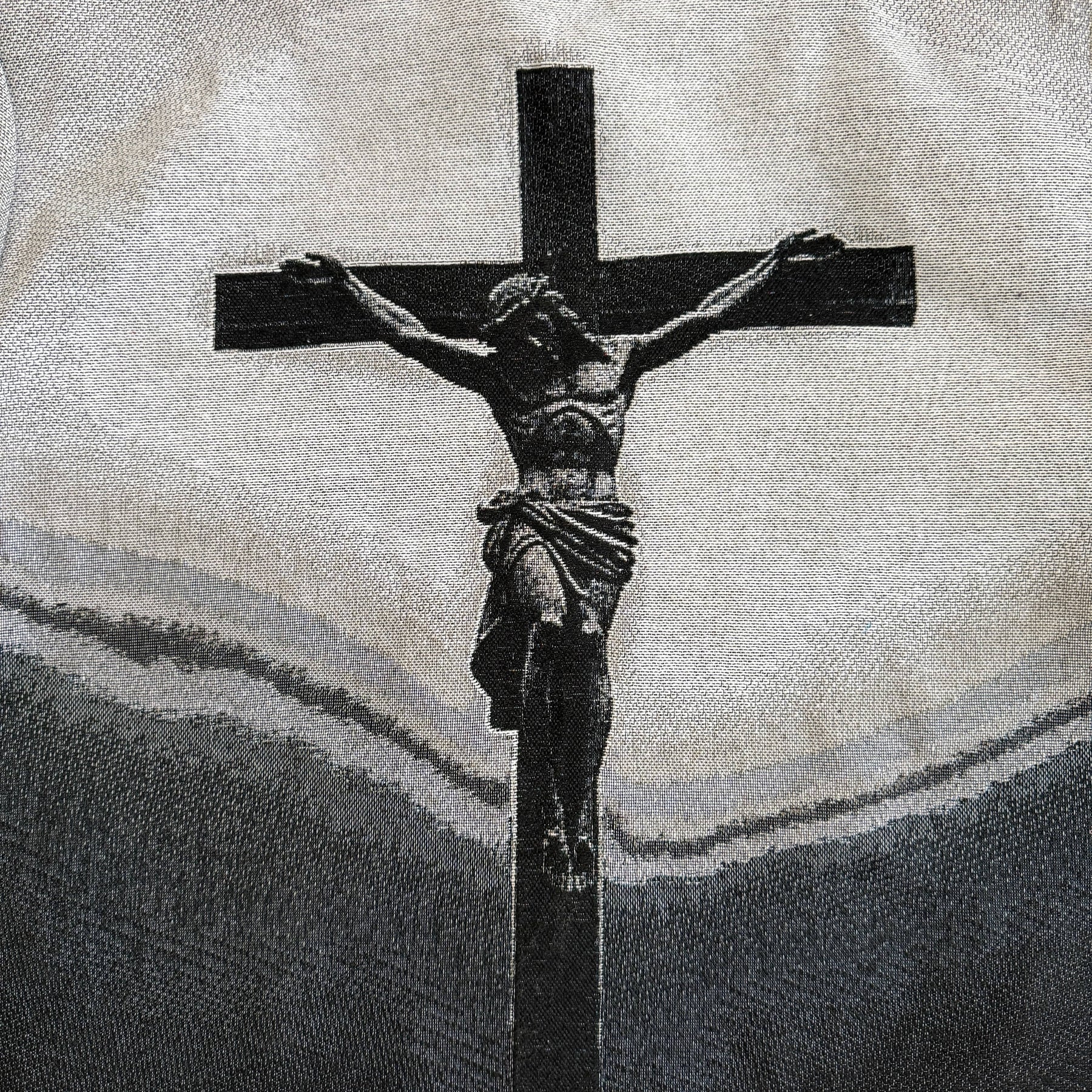 RDMCLOTHINGART tapestry hoodie JESUS V3 TAPESTRY TEE-98309