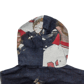 RDMCLOTHINGART tapestry hoodie KB BULLS TAPESTRY