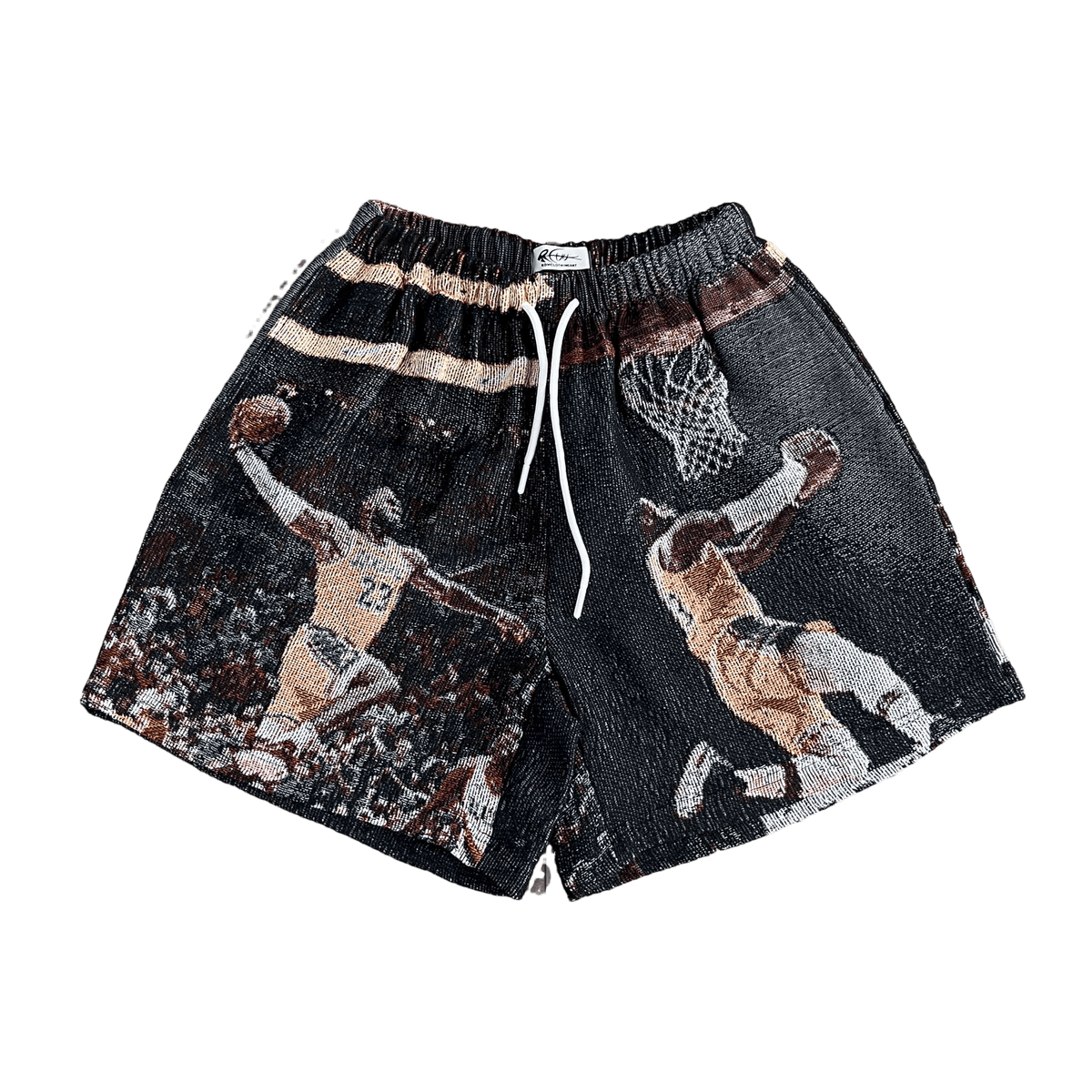 RDMCLOTHINGART tapestry hoodie KING TAPESTRY SHORTS