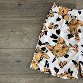 KITTY MESH SHORTS-8611 - RDMCLOTHINGART