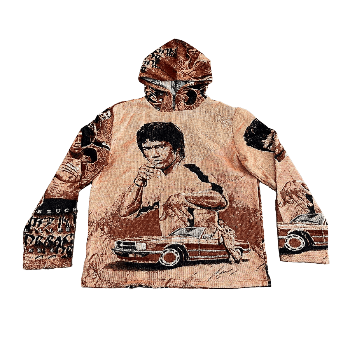 RDMCLOTHINGART tapestry hoodie LEE TAPESTRY HOODIE