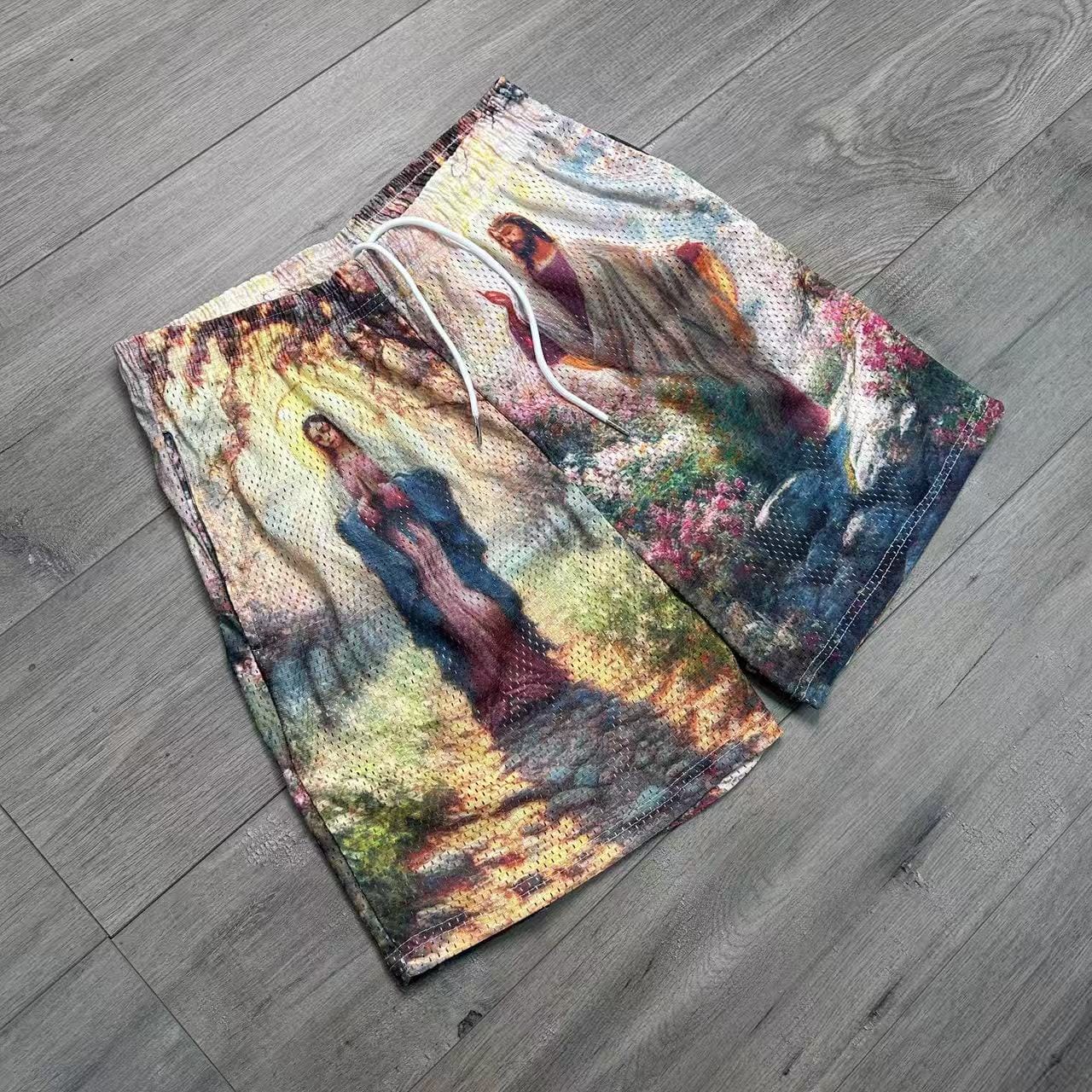 RDMCLOTHINGART tapestry hoodie LIGHT OF GARDEN-8755