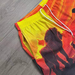 RDMCLOTHINGART tapestry hoodie LION KING-8756