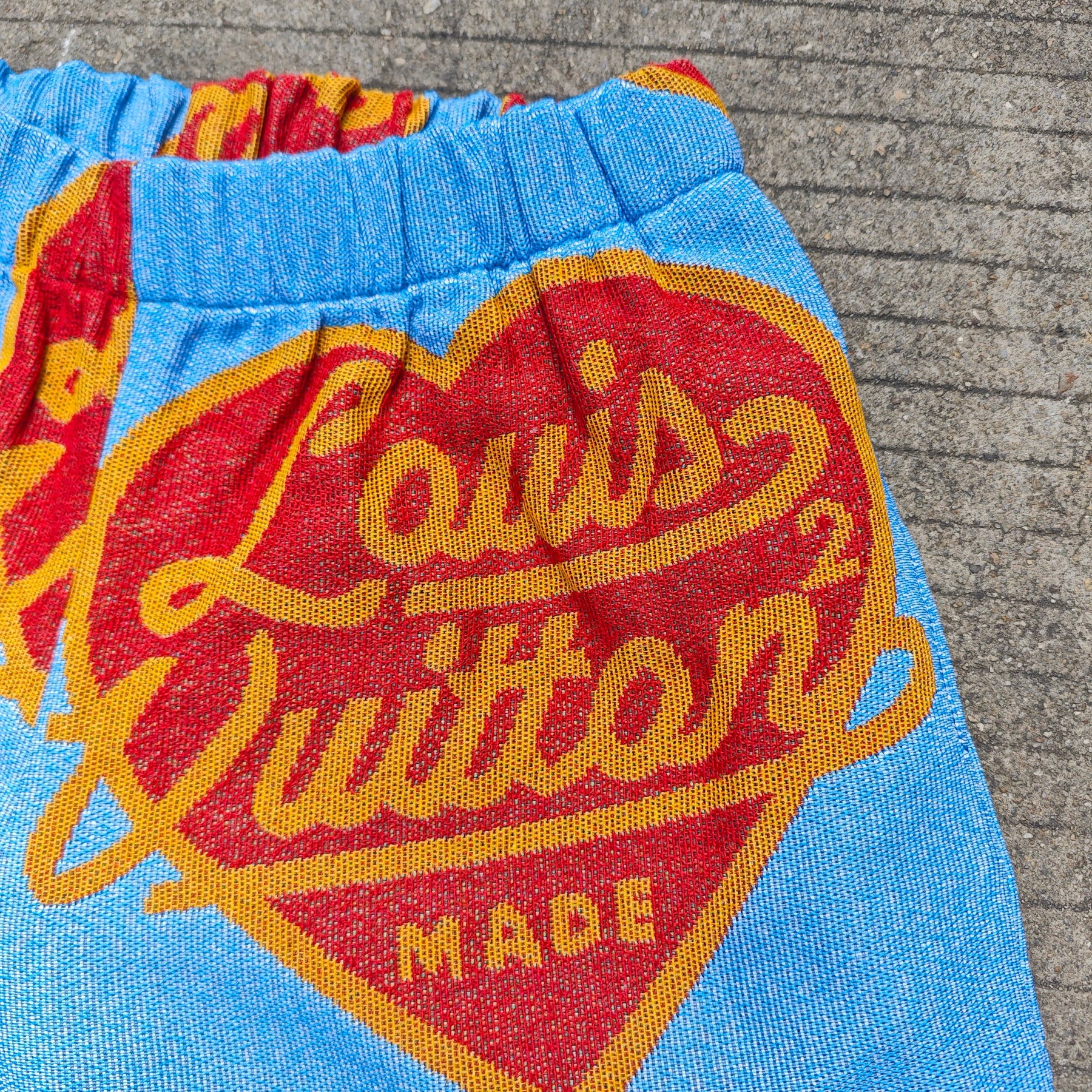 LOVE TAPESTRY SHORTS - RDMCLOTHINGART