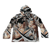 RDMCLOTHINGART tapestry hoodie LUFFY&ZORO TAPESTRY HOODIE