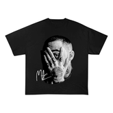 RDMCLOTHINGART tapestry hoodie Mac Miller Portrait Oversized Heavyweight Cotton Tee-60021 | Emo Rap Hip Hop Fan Merch