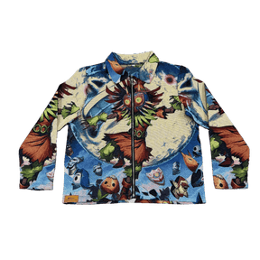 RDMCLOTHINGART tapestry hoodie MAJORA MASK TAPESTRY JACKET