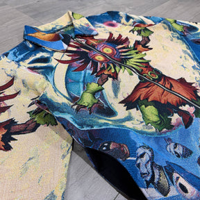 RDMCLOTHINGART tapestry hoodie MAJORA MASK TAPESTRY TEE