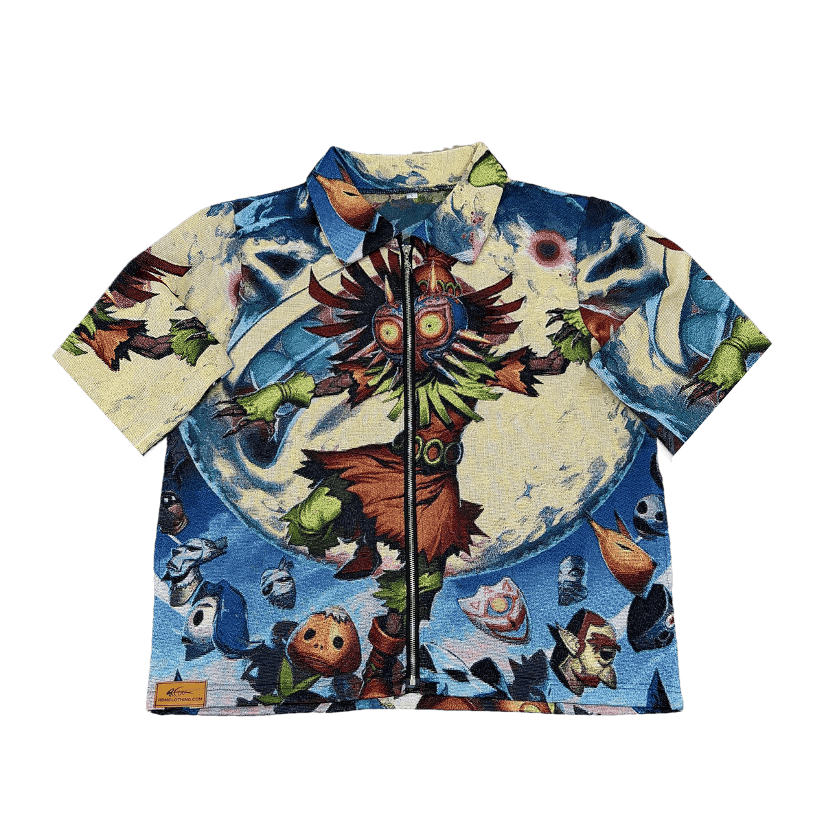 RDMCLOTHINGART tapestry hoodie MAJORA MASK TAPESTRY TEE