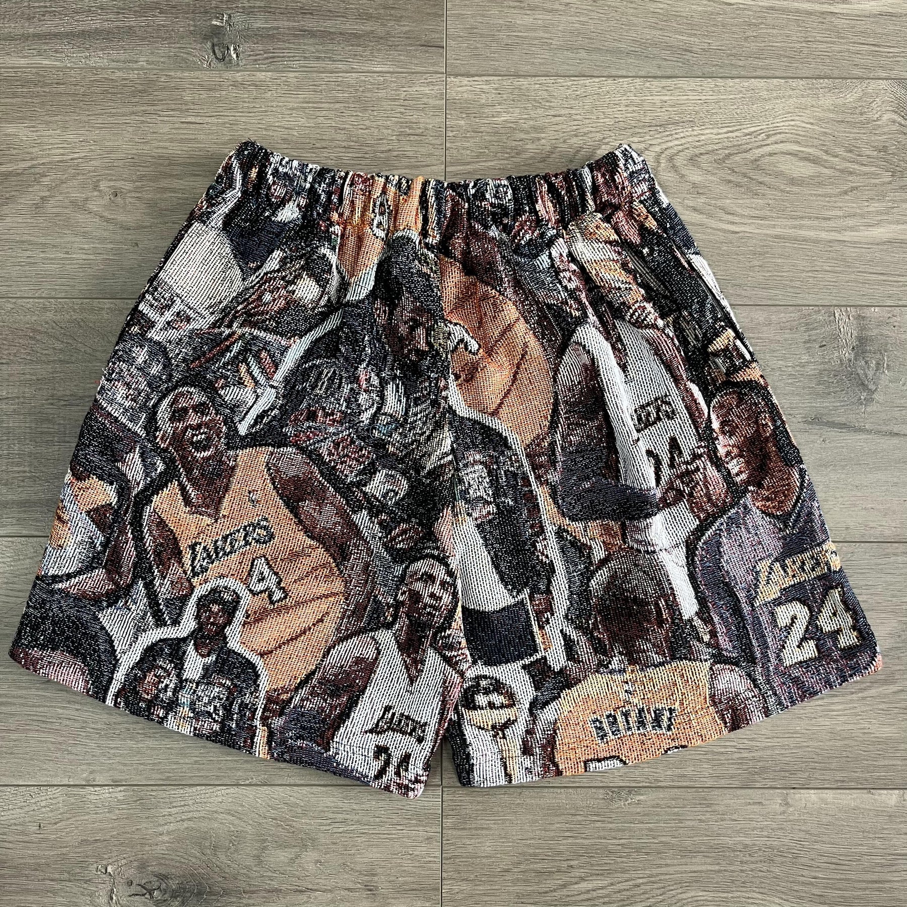 MAMBA CHAMPION TAPESTRY SHORTS - RDMCLOTHINGART
