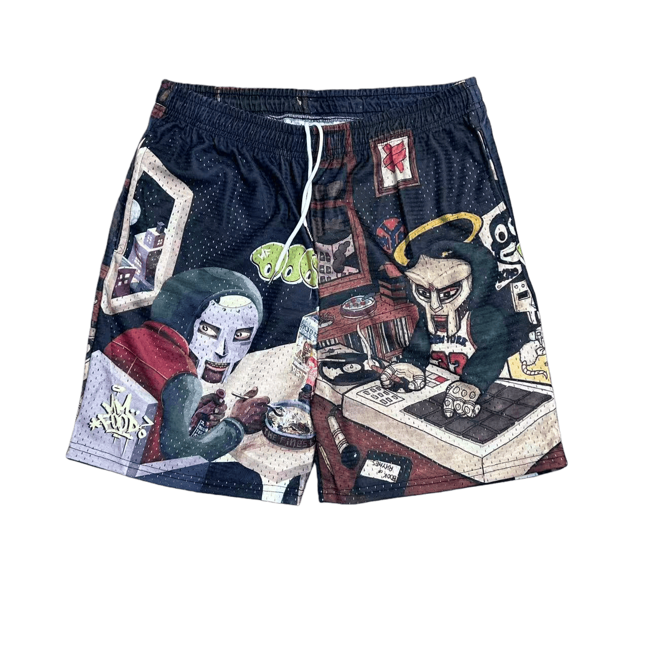 RDMCLOTHINGART tapestry hoodie MF DOOM V2-8757