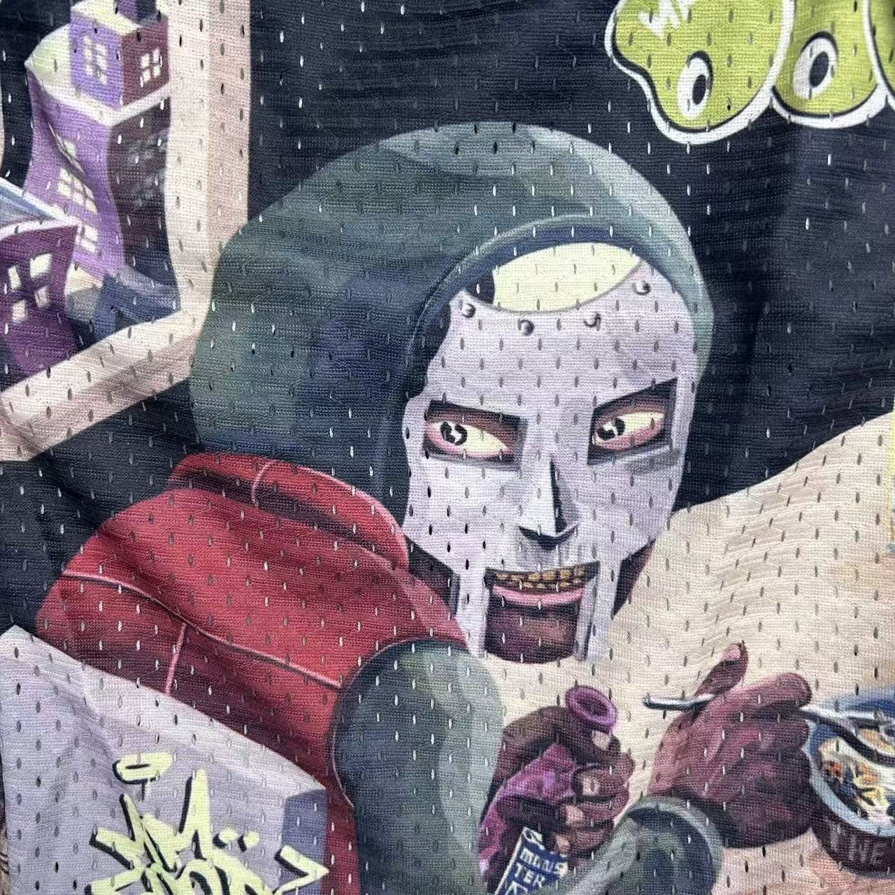 RDMCLOTHINGART tapestry hoodie MF DOOM V2-8757