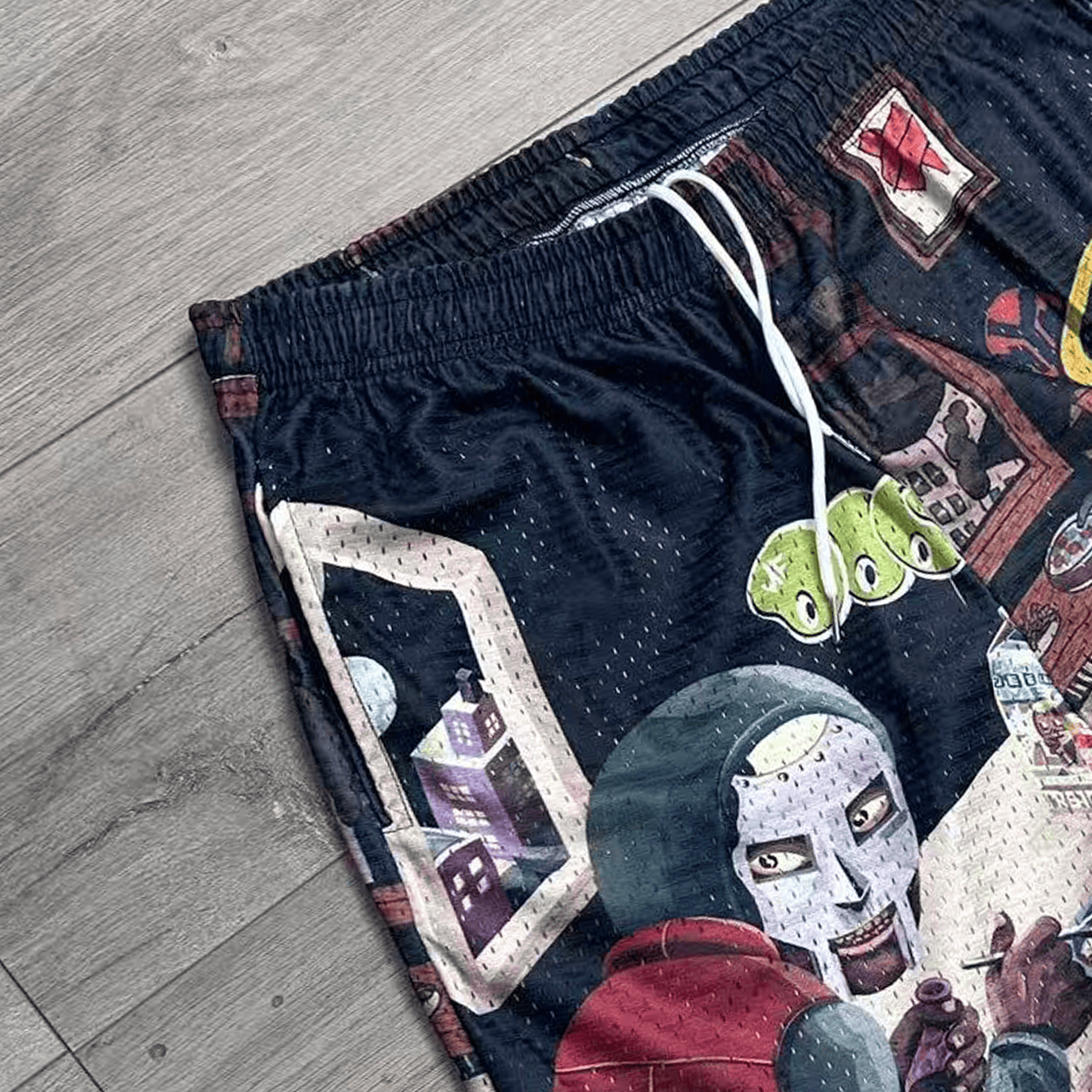 RDMCLOTHINGART tapestry hoodie MF DOOM V2-8757