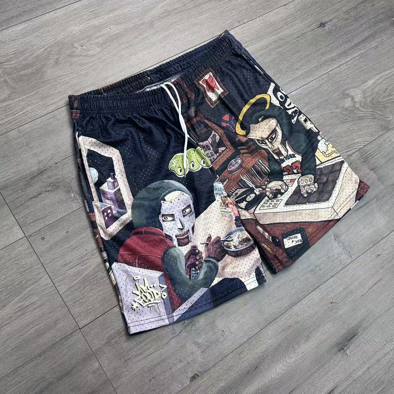 RDMCLOTHINGART tapestry hoodie MF DOOM V2-8757