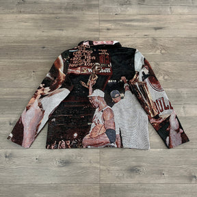 RDMCLOTHINGART tapestry hoodie MJ CHAMPION TAPESTRY JACKET