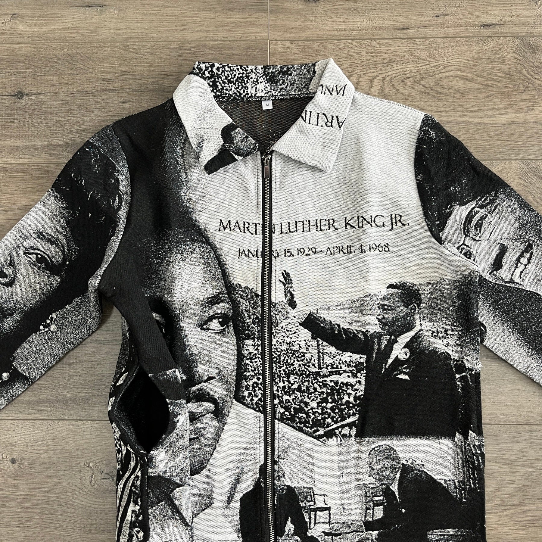 RDMCLOTHINGART tapestry hoodie MLK V3 TAPESTRY JACKET