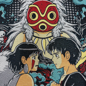 RDMCLOTHINGART tapestry hoodie MONONOKE TAPESTRY TEE