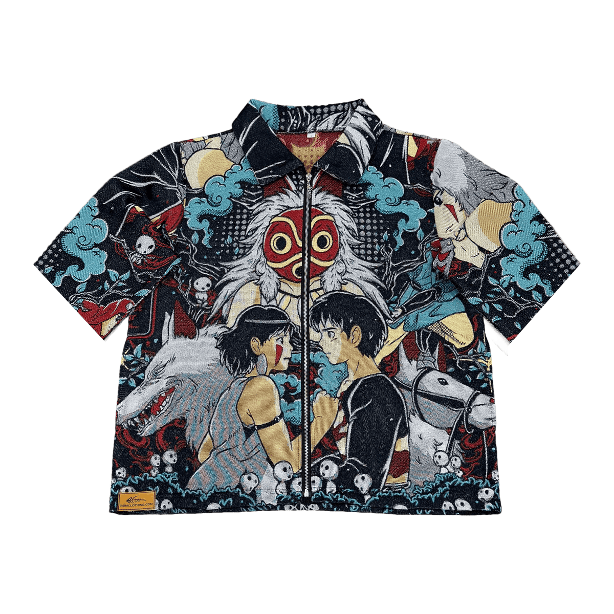 RDMCLOTHINGART tapestry hoodie MONONOKE TAPESTRY TEE