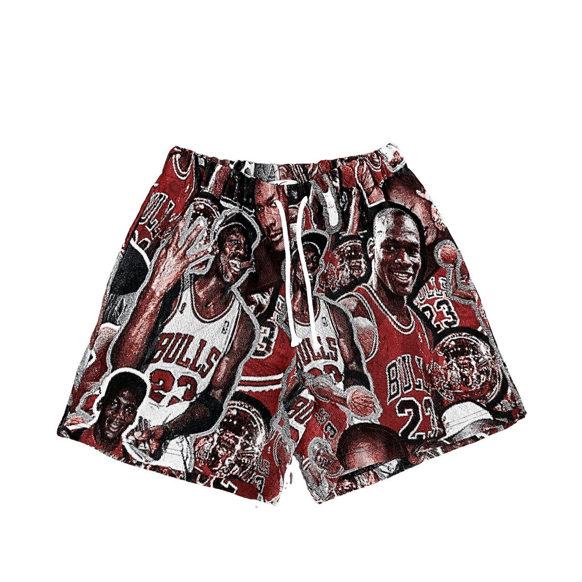 NEW MJ COLLECTION TAPESTRY SHORTS - RDMCLOTHINGART