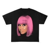 RDMCLOTHINGART tapestry hoodie NICKIMINAJ WEIGHT COTTON TEE-8037