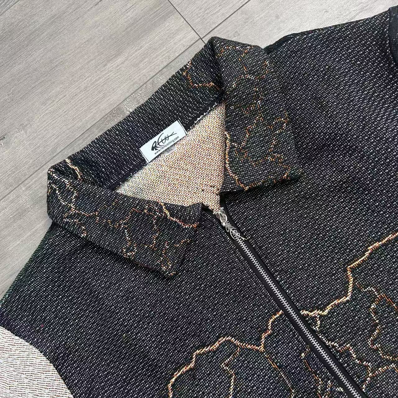 RDMCLOTHINGART tapestry hoodie NIGERIA TAPESTRY JACKET