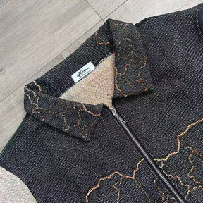 RDMCLOTHINGART tapestry hoodie NIGERIA TAPESTRY JACKET