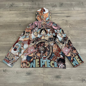RDMCLOTHINGART tapestry hoodie ONE PIECE V2 TAPESTRY HOODIE