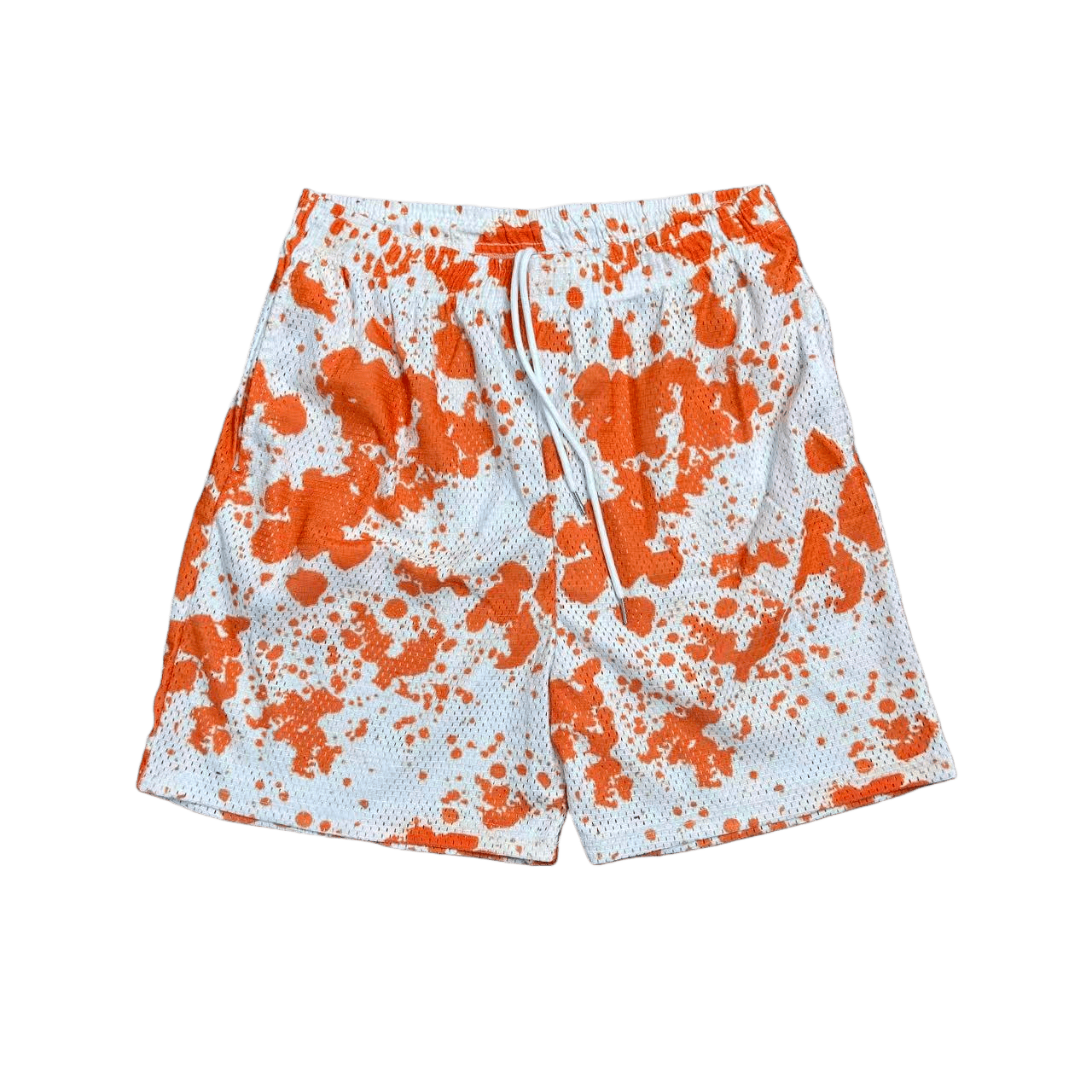 RDMCLOTHINGART tapestry hoodie ORANGE PAINT-8796