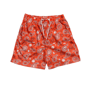 RDMCLOTHINGART tapestry hoodie ORANGE PAISLEY-8797