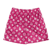 PINK LA MESH SHORTS-8674 - RDMCLOTHINGART