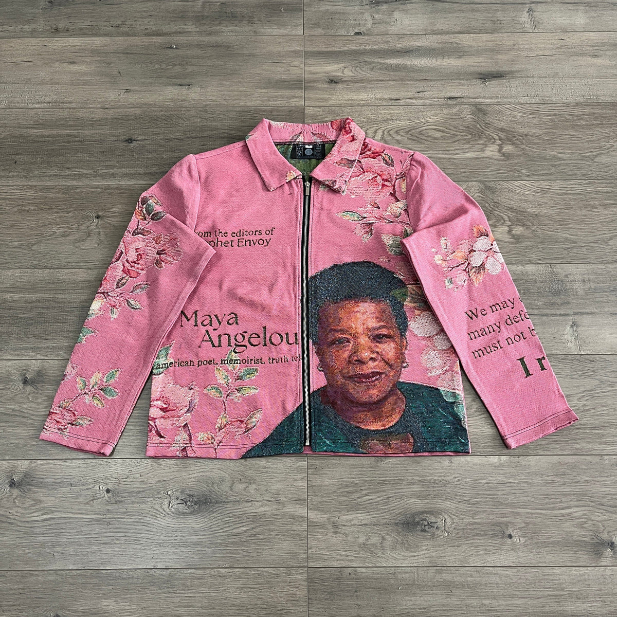 RDMCLOTHINGART tapestry hoodie PINK MAYA TAPESTRY JACKET