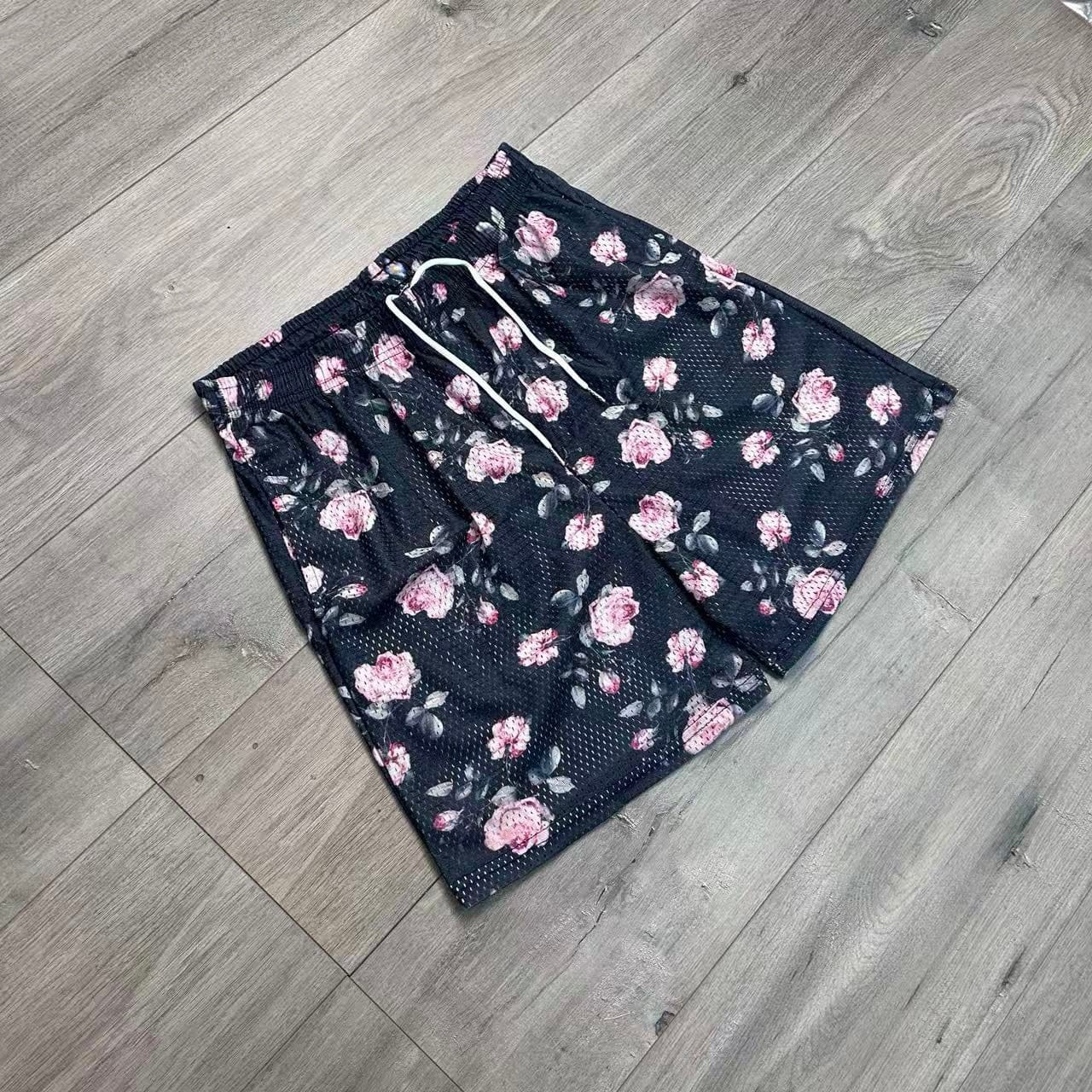 RDMCLOTHINGART tapestry hoodie PINK ROSE-8799
