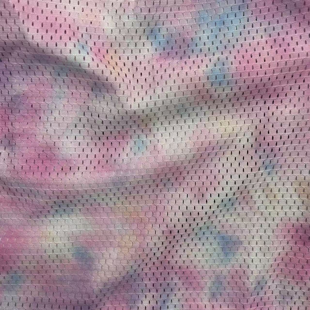 RDMCLOTHINGART tapestry hoodie PINK TIE DIE-8800