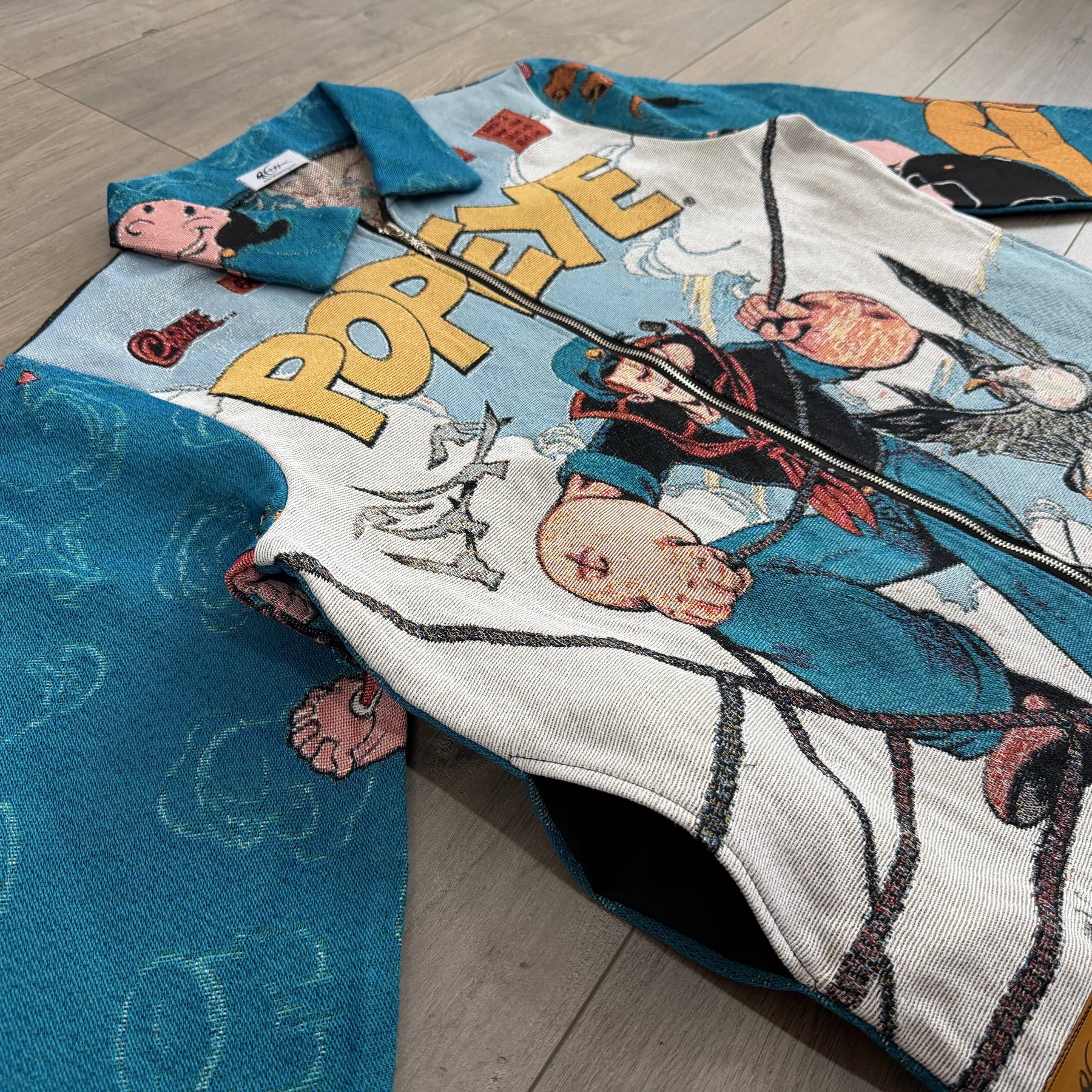 RDMCLOTHINGART tapestry hoodie POPEYE TAPESTRY TEE-6805