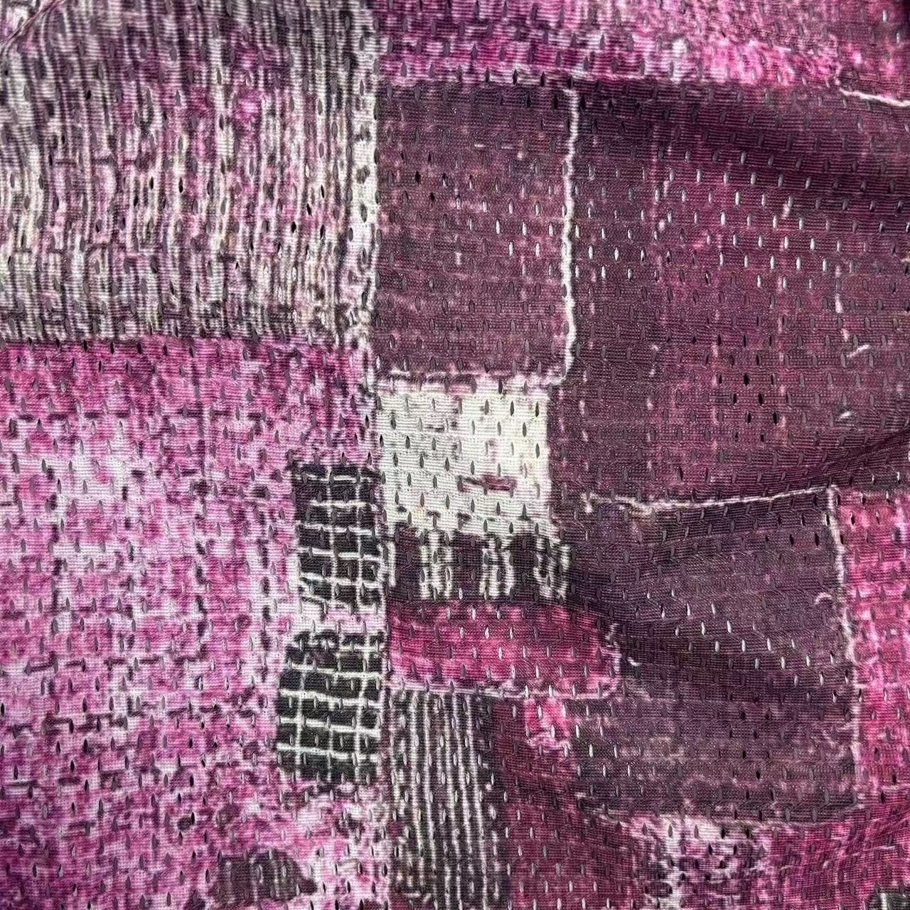 RDMCLOTHINGART tapestry hoodie PURPLE BORO-8801