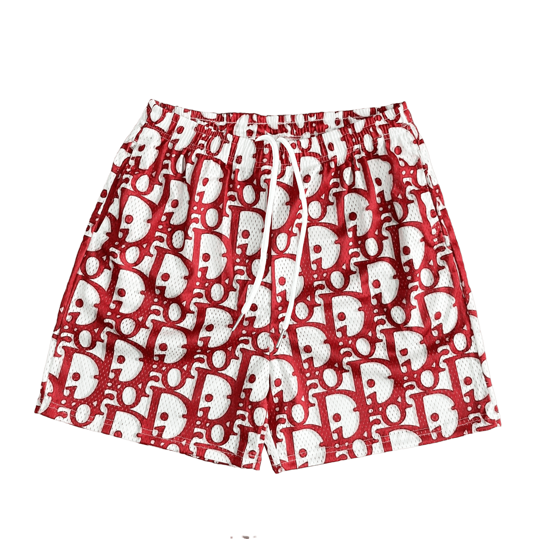 RDMCLOTHINGART tapestry hoodie RED DC MESH SHORTS-8702