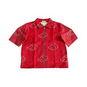 RDMCLOTHINGART tapestry hoodie RED N TAPESTRY TEE